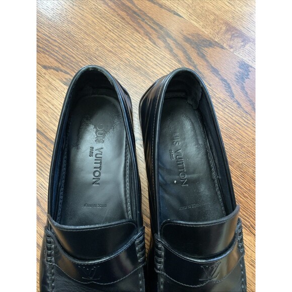 Louis Vuitton Men\'s Black  Driver Loafer Size 8 main image 8